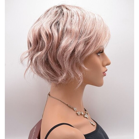 WYATT Wig by RENE OF PARIS, Watermelon-R (Rooted), Basic Cap, NEW main image 10